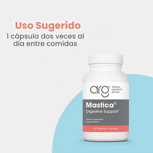 Vista 4 de Mastica Allergy Research Group, 120 cápsulas, 120, 1, 1