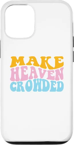 Vista 28 de Make Heaven Crowded Evangelical Christian Case for iPhone 17