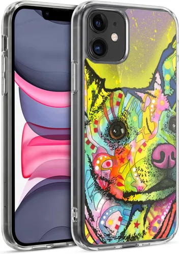Vista 338 de Oficial Dean Russo perros 3 suave funda de Gel para Apple Iphone 7 Plus/8 Plus, Amy