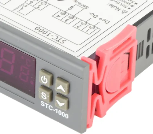 Vista 6 de STC-1000 Controlador digital de temperatura multiusos, termostato de refrigeración y calefacción con sensor NTC para fermentador de cerveza casera