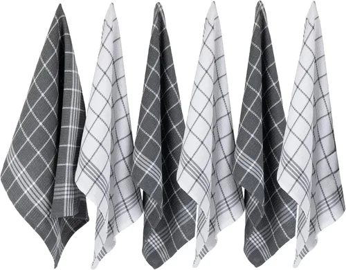 Vista 10 de J&M Home Fashions - Toalla de cocina de algodón con bucles de punto gofre