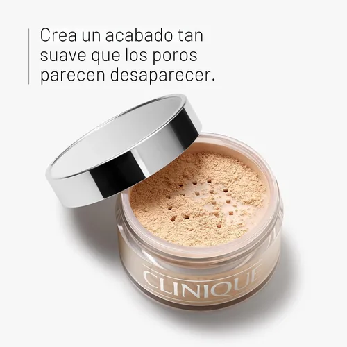 Vista 3 de Clinique Blended Face Loose Setting Powder For All Skin Types Sheer Coverage, Natural Finish Mezcla invisible AA