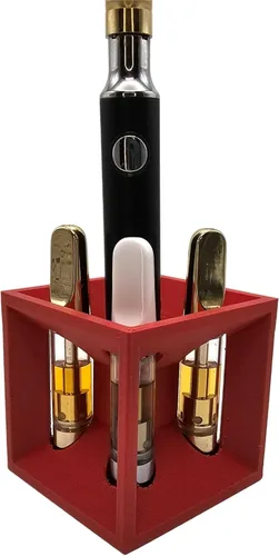 Vista 7 de Soporte para Bolígrafo Vape Tesseract (Negro)