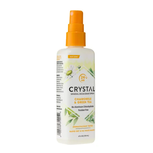 Vista 2 de Desodorante para el cuerpo en aerosol Crystal, sin perfume (4 fl oz)