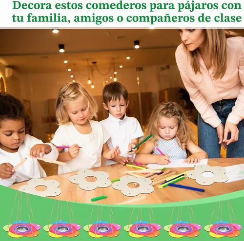 Vista 6 de DoubleFill - Kit de manualidades para comedero de pájaros para niños