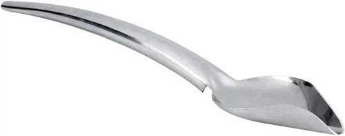 Vista 11 de Restaurantware Pastry Tek - Cucharas decorativas de 7.3 pulgadas, 1 cucharas para saltear sin corrosión, con boquilla ergonómicas de acero