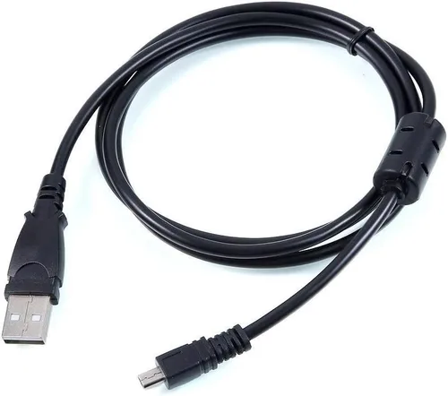 Vista 2 de MaxLLTo® Cable de sincronización de datos USB PC para cámara Pentax Optio X70 S60 S12 S10 S7 S6 i S6n