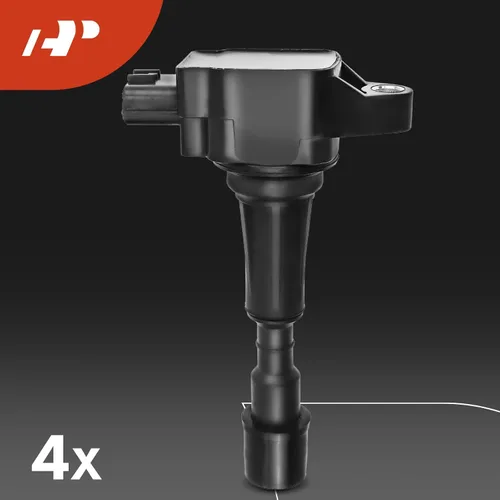 Vista 6 de A-Premium Juego de 4 bobinas de encendido y bujías de iridio compatibles con Mazda 2 2011 2012 2013 2014 L4 1.5L