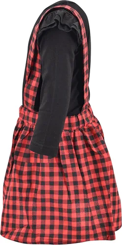 Vista 50 de Unique Baby Girls 2pc Skirt Set Outfit Long Sleeve Top with Skirt