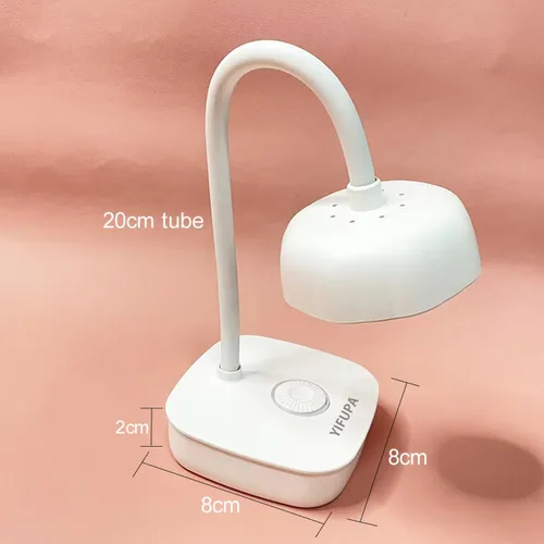 Vista 4 de Lámpara de uñas UV con sensor automático, mini luz UV para uñas de gel recargable, lámpara LED UV, secador de uñas, luz de curación flash para salón