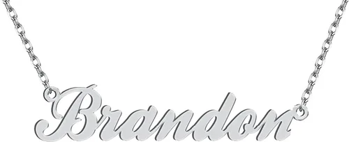 Vista 216 de Personalized Custom Name Pendant Necklace Stainless Steel for Women