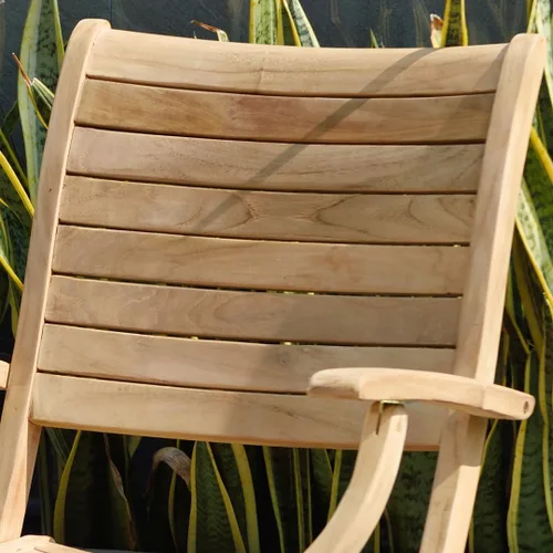 Vista 5 de Amazonia Boynton - Juego de comedor extensible ovalado para patio, 7 piezas, marrón