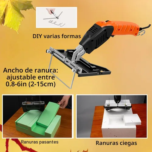 Vista 5 de Cuchillo caliente eléctrico refrigerado por aire - Herramienta de Naranja