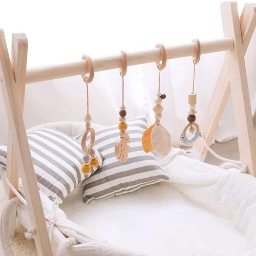 Vista 6 de 10 unidades de anillos de madera sin terminar de 75 mm para manualidades, 3 pulgadas de madera maciza natural para manualidades DIY sin pintura