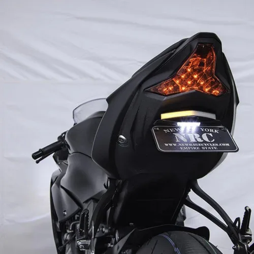 Vista 4 de Nuevo kit de eliminación de guardabarros Rage Cycles, compatible con Kawasaki ZX-6R 2019-Present (sin tucked)