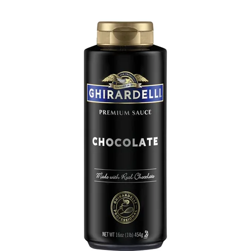 Vista 8 de Botella con bomba de salsa de caramelo de la Compañía de Chocolate Ghirardelli, 87.3 oz (Paquete de 1)