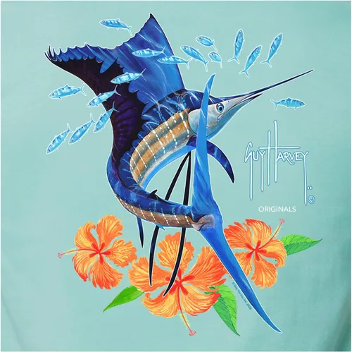 Vista 196 de Guy Harvey Camiseta de manga corta Threadcycled para hombre
