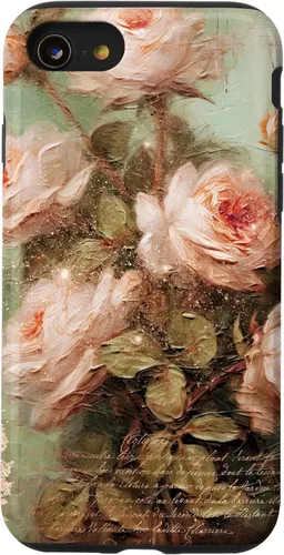Vista 18 de Vintage Antique English Roses Garden Victorian Art Case for iPhone 17