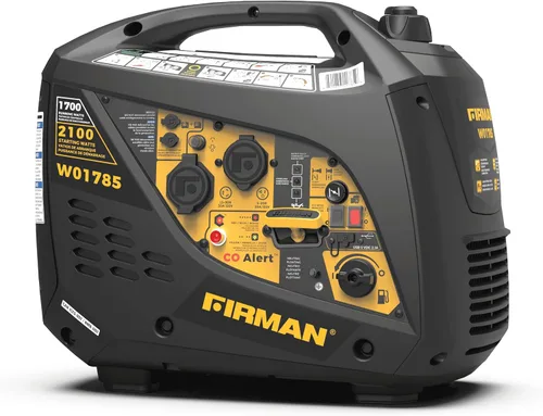 Vista 17 de FIRMAN Generador portátil con inversor de gas W03382, potencia de arranque eléctrico de 3650 W, silenciador silencioso de la serie Whisper, modo