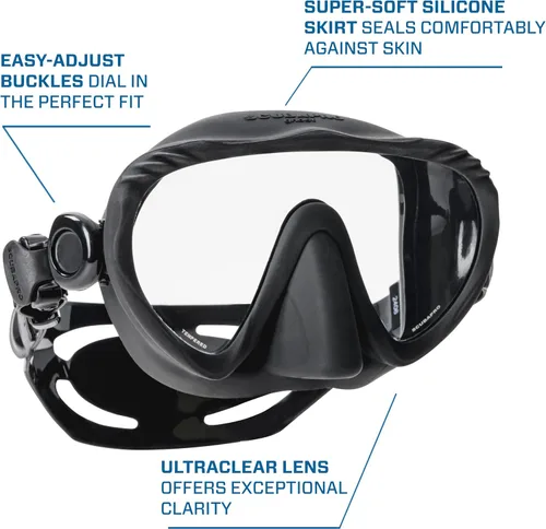 Vista 4 de Scubapro Ghost Dive Mask Negro