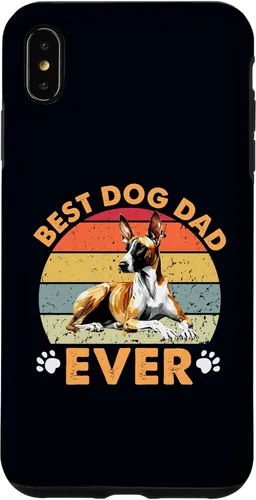 Vista 7 de iPhone 15 Best Podenco Canario Dog Dad Ever Funny Dogs Owner Retro Case