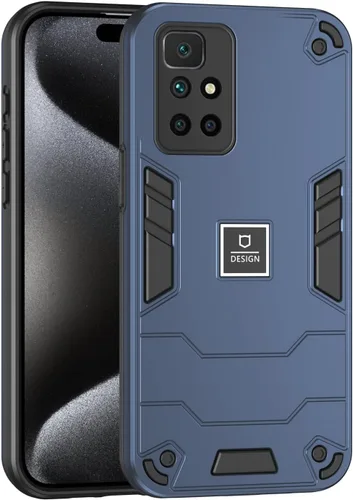 Vista 115 de Funda compatible con Redmi A1, compatible con Redmi A2 2 en 1 [PC dura + TPU], funda de teléfono negra