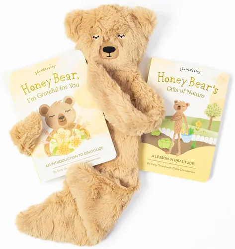Vista 11 de Slumberkins Bigfoot Snuggler & 2 Board Books - Paquete completo Juguete de peluche suave para mayores de 0 años Mejora la autoestima