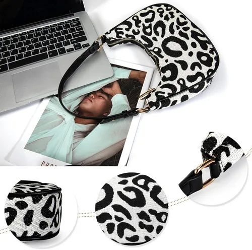 Vista 3 de Montana West Bolso bandolera pequeño de moda para mujer con correa de hombro desmontable