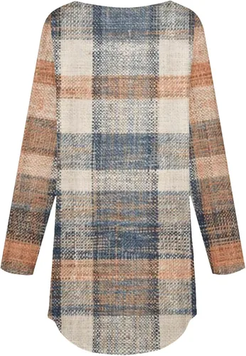 Vista 4 de babysbule Camisas gráficas para mujer, camisetas de manga larga Y2K, sudaderas con cuello redondo, camisas de otoño, blusas cómodas, suéteres