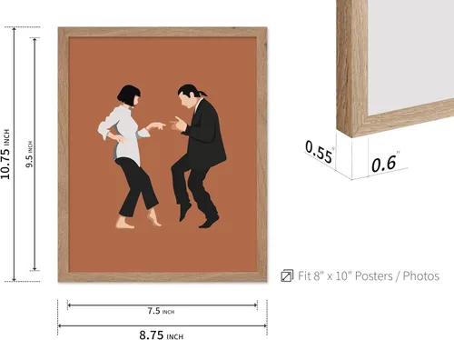 Vista 3 de Poster Master Póster de baile de pareja, impresión icónica de baile, arte moderno, arte moderno, arte pop, arte de película, regalo para hombres
