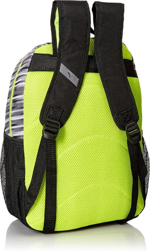 Vista 2 de PUMA Meridian mochila para niños, Meridian Mochila, Mochila GrisAmarillo