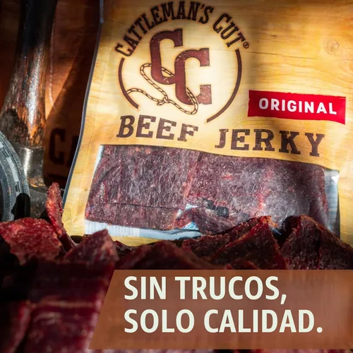 Vista 5 de Cattleman's Cut Carne Seca de Res Original, 10 Onzas