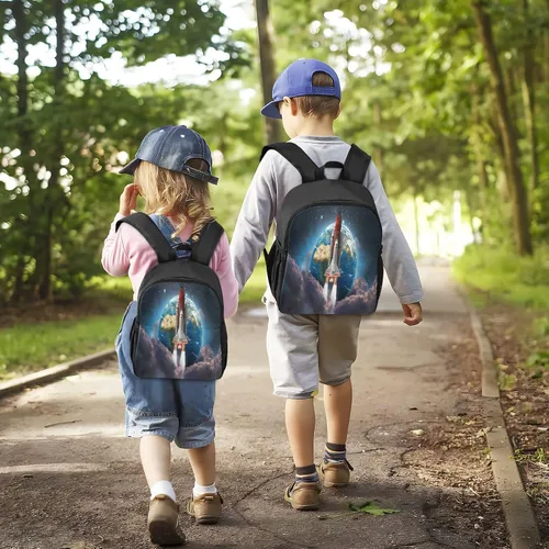 Vista 6 de Kcldeci Mochilas infantiles para preescolar primaria jardín de infantes, Color10, Mochilas de viaje