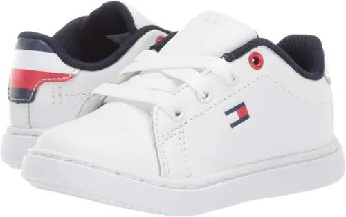 Vista 7 de Tommy Hilfiger Unisex-Niño Niños Iconic Court Sneaker