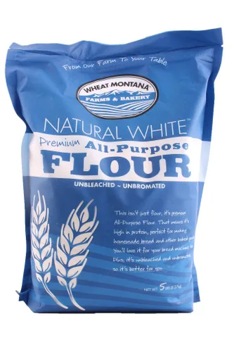 Vista 2 de Trigo Montana – Harina blanca natural – 2 unidades – bolsas de 5 lb