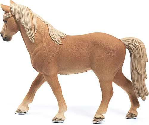 Vista 4 de Schleich Farm World, juguetes coleccionables de caballos para niñas y niños, figura de caballo yegua caminante de Tennessee, a partir de 3 años