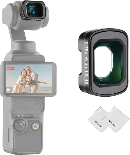 Vista 11 de NEEWER Juego de filtros ND compatibles con DJI Osmo Pocket 3 Creator Combo Accesorios, lente gran angular + ND2-32 variable + CPL + filtro