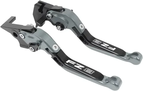 Vista 31 de Clutch Brake Levers for FZ8 FZ-8 2011 2012 2013 2014 2015 2016-2020 Motorcycle Adjustable Folding Extendable Brake Clutch Levers Handle