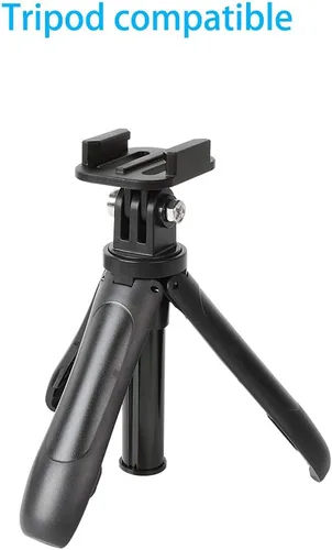 Vista 4 de PellKing Base de liberación rápida para trípode compatible con GoPro Hero 13 12 11 10 9 8 7 6 5 4 Session Max, Insta360 One R, DJI Osmo Action 5 4 3