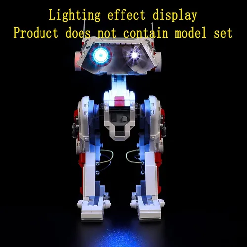 Vista 5 de GEAMENT Kit de luces LED compatible con LEGO BD-1 - Juego de iluminación para modelo de construcción 75335 (juego de modelos no incluidos)