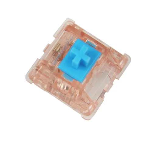 Vista 2 de 35 interruptores de vástago SMD RGB Mx de 5 pines para teclado mecánico (azul chocolate)