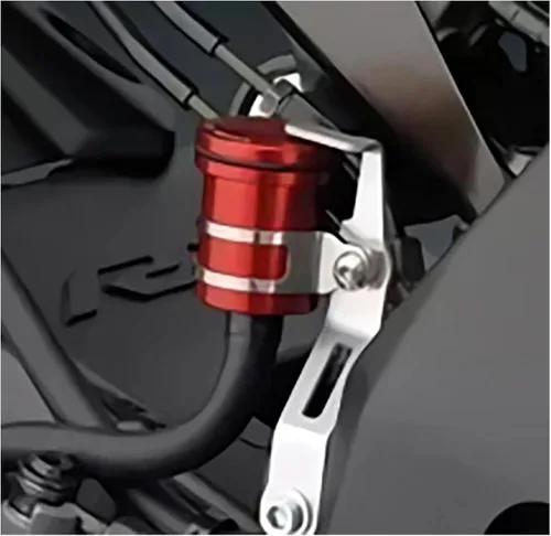 Vista 6 de For Yamaha For XTZ1200 XTZ 125 150 250 750 660 1200 XT1200Z Motorcycle Brake Clutch Tank Cylinder Fluid Oil Reservoir Cup Fluid Cup (Color : Blue)