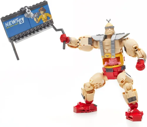 Vista 3 de Mega Bloks coleccionistas de Tortugas ninja mutantes adolescentes, la destrucción de Krang