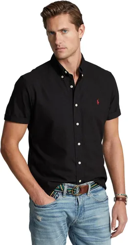 Vista 13 de POLO RALPH LAUREN Men's Classic Fit Plaid Oxford Shirt Blanco básico