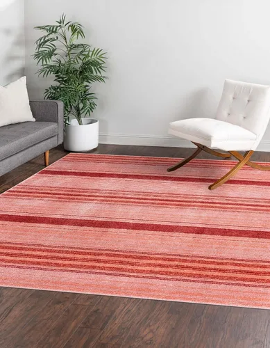Vista 63 de Unique Loom Gemstone Collection - Alfombra de área - Topacio (2' x 5' 11" corredor, marfil / marrón)