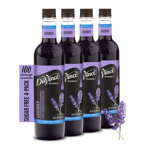 Vista 21 de DaVinci Gourmet Jarabe de vainilla sin azúcar, 25.4 onzas líquidas (paquete de 4)