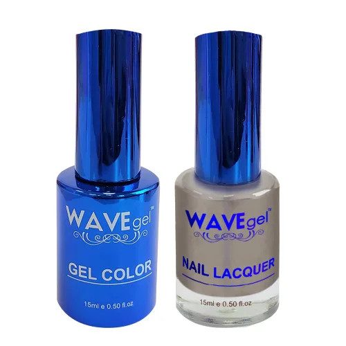 Vista 107 de WAVEGEL - Juego dúo de gel y esmalte de uñas a juego - Colección Royal - #001 ¡Blanco sobre blanco! I 0.5 onzas