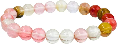 Vista 413 de Amazing Gemstone Crystal Bracelet for Women Men's Gifts - Protection Healing Crystal Bracelet - 8mm Gemstone Beaded Stretchable Bracelet Pulseras