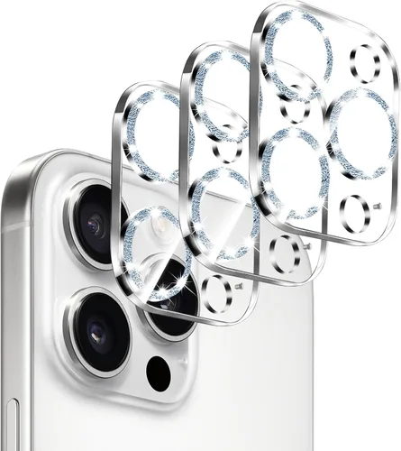 Vista 108 de Dengduoduo Paquete de 3 protectores de lente de cámara de vidrio templado para iPhone 15 de 6.1 pulgadas y para iPhone 15 Plus de 6.7 pulgadas