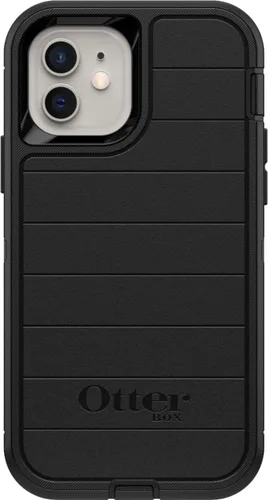 Vista 4 de OtterBox Defender Series - Carcasa para iPhone 12 mini, color negro